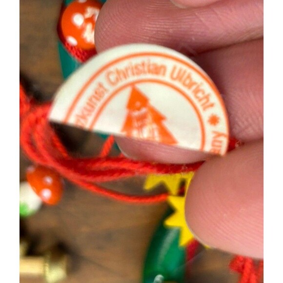 Vintage Kathe Wohlfahrt & Ulbricht Christmas Ornaments Germany Lot Of 6 READ - Picture 9 of 15